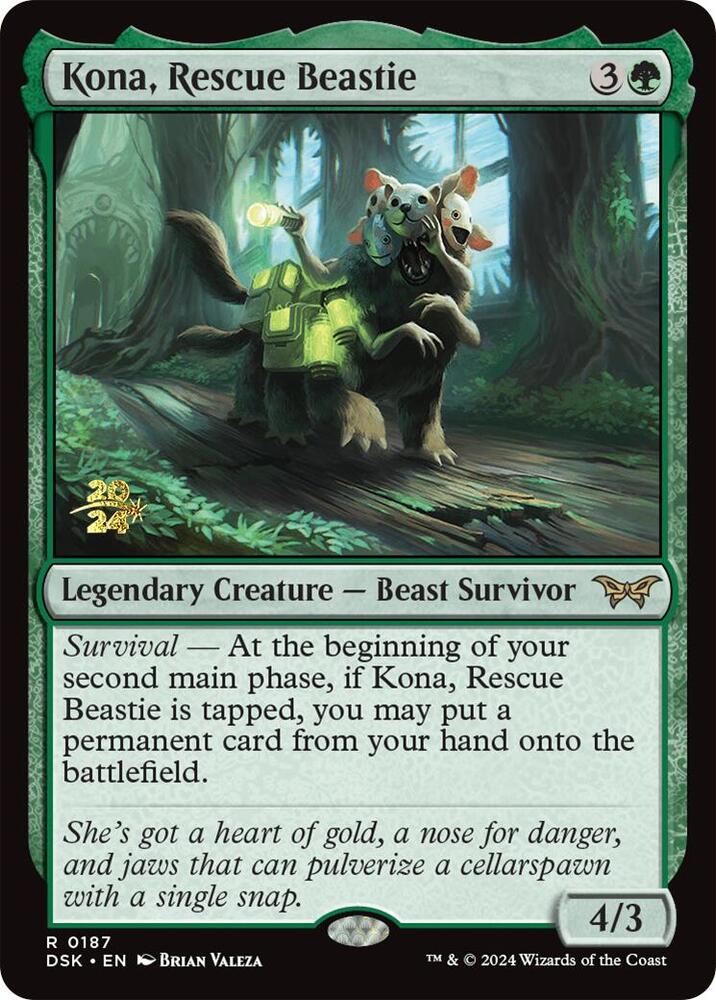 Kona, Rescue Beastie (0187) [Prerelease Cards]