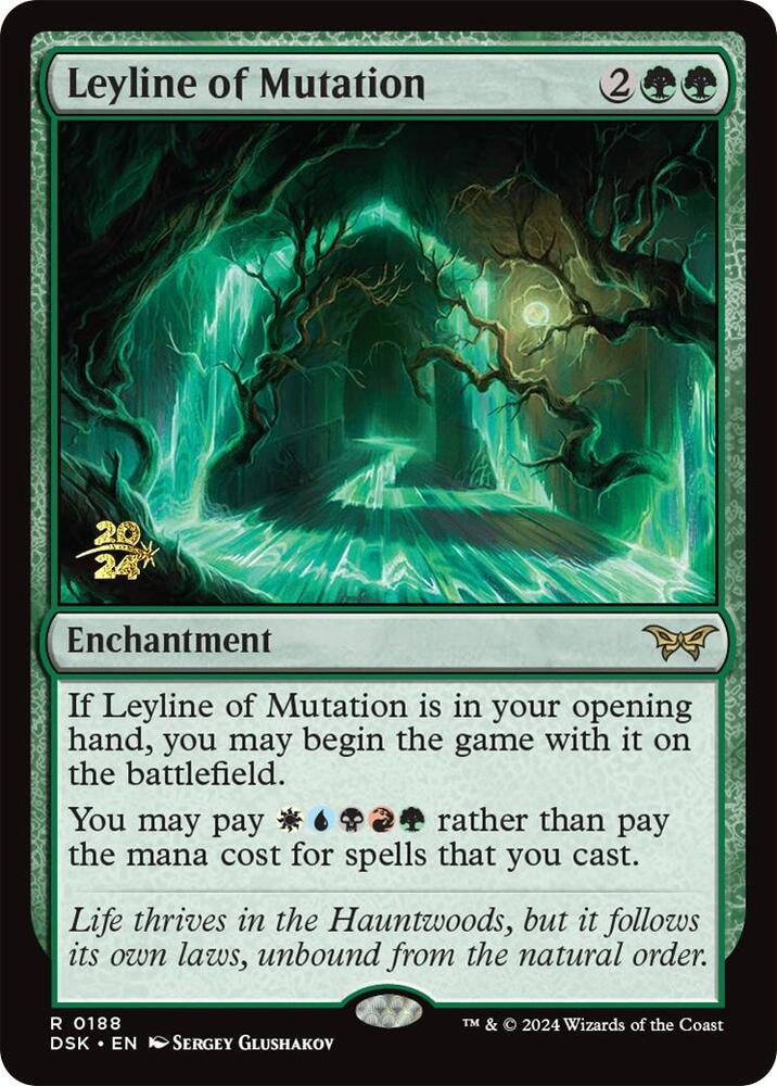 Leyline of Mutation (188) [Prerelease Cards]