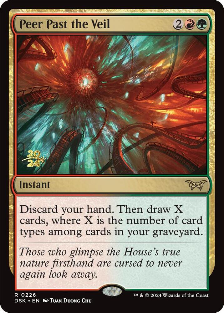 Peer Past the Veil (226) [Prerelease Cards]