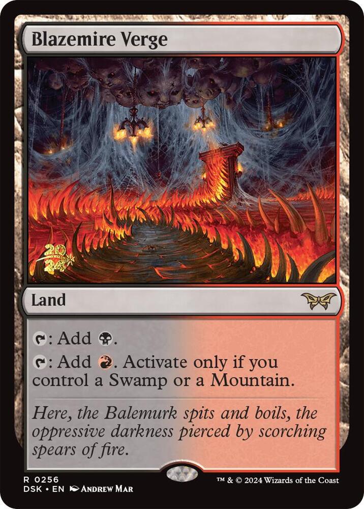 Blazemire Verge (256) [Prerelease Cards]