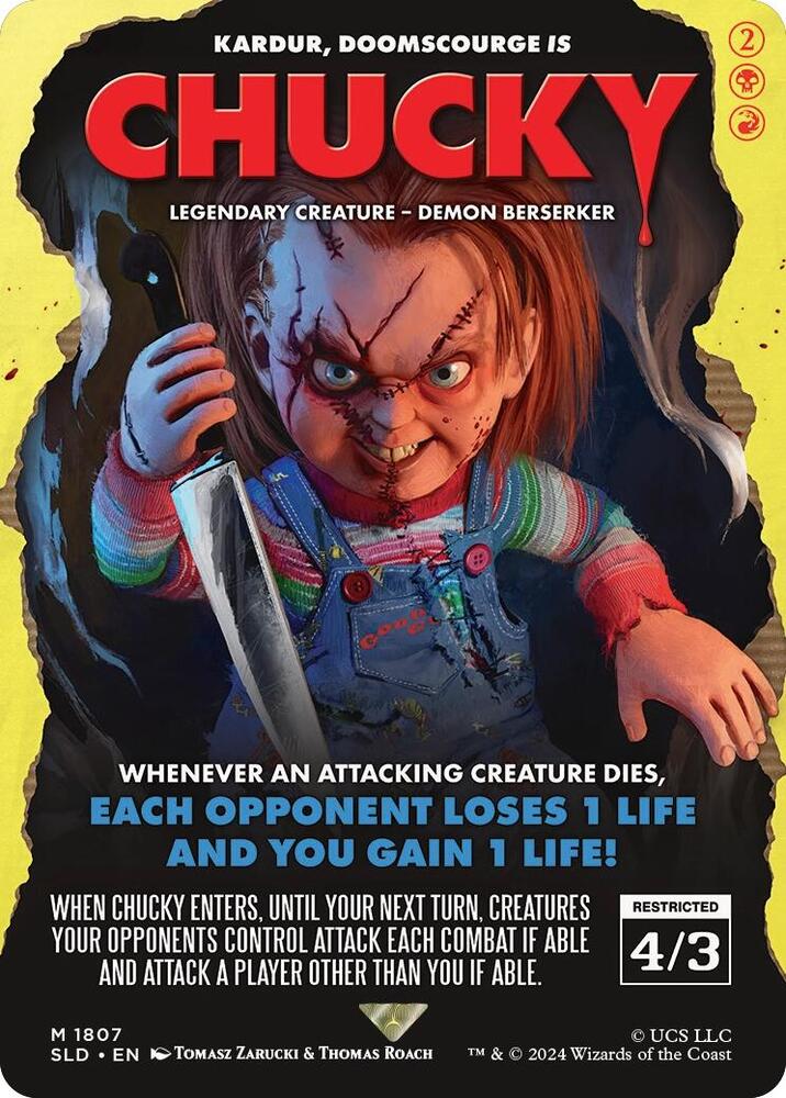 Chucky - Kardur, Doomscourge (1807) [Secret Lair Drop]