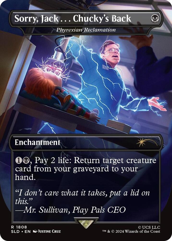 Sorry, Jack . . . Chucky's Back - Phyrexian Reclamation (1808) [Secret Lair Drop]