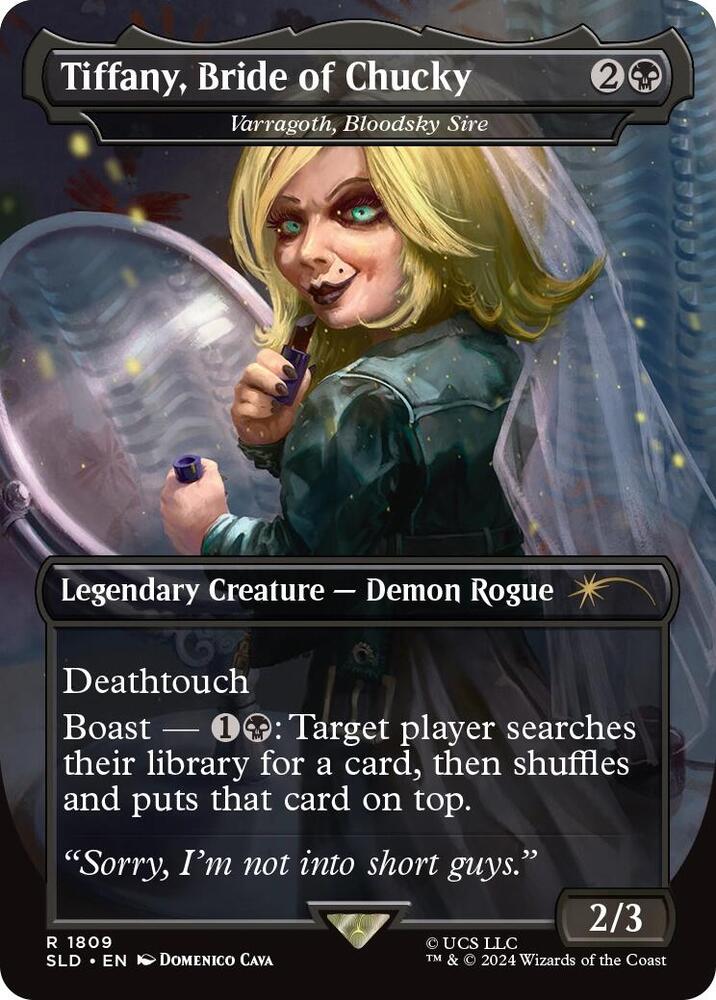 Tiffany, Bride of Chucky - Varragoth, Bloodsky Sire (1809) [Secret Lair Drop]
