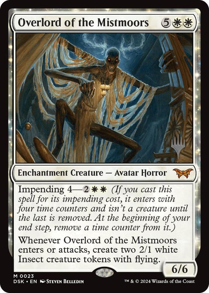 Overlord of the Mistmoors (23) [Duskmourn: House of Horror Promos]