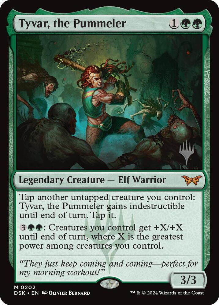 Tyvar, the Pummeler (202) [Duskmourn: House of Horror Promos]