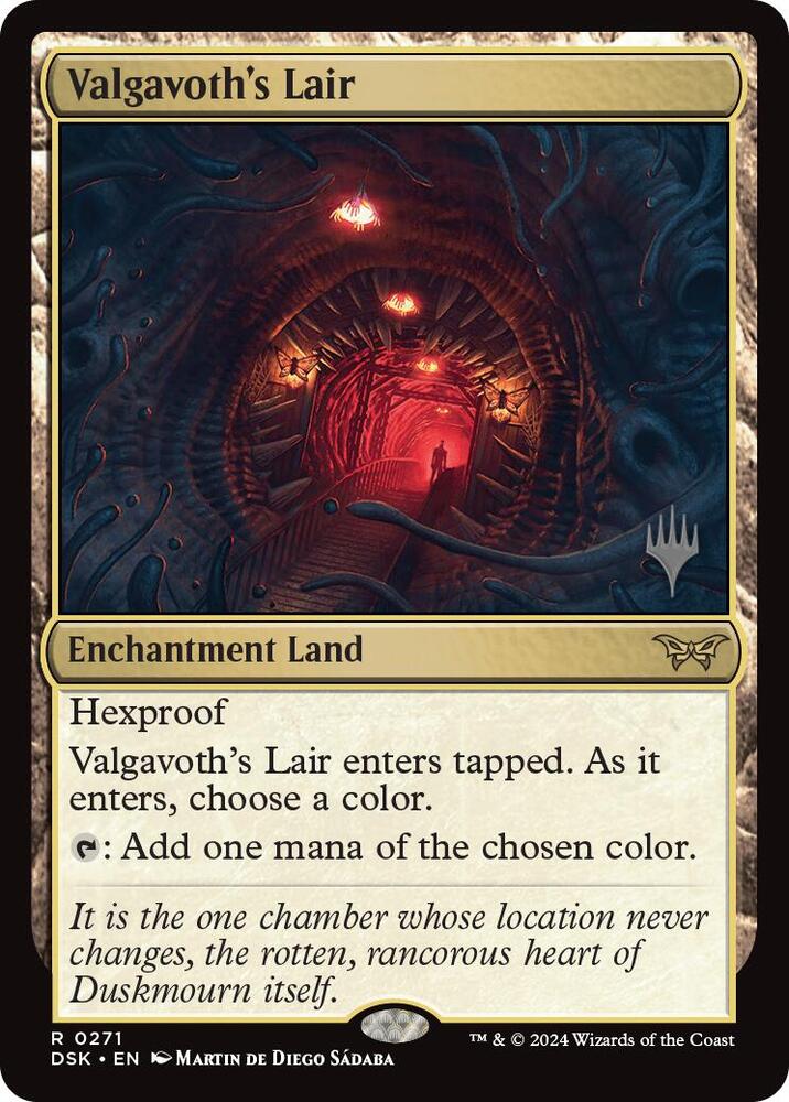 Valgavoth's Lair (271) [Duskmourn: House of Horror Promos]
