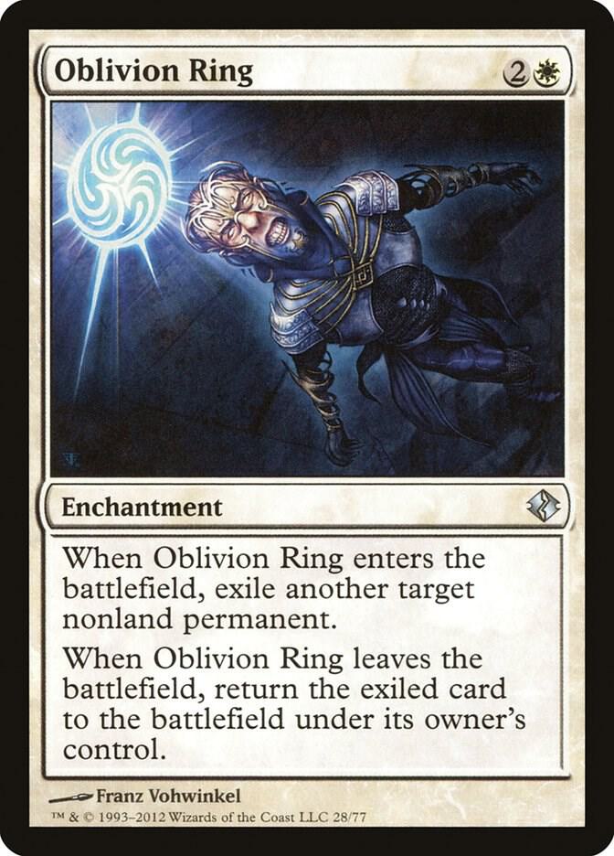 Oblivion Ring (28) [Duel Decks: Venser vs. Koth]