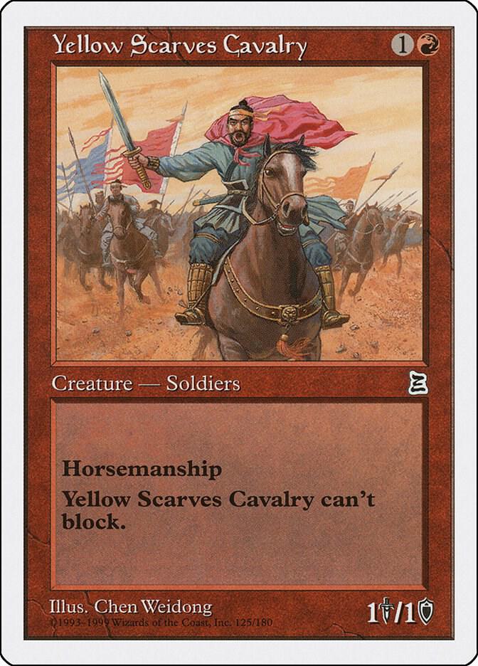 Yellow Scarves Cavalry (125) [Portal Three Kingdoms]