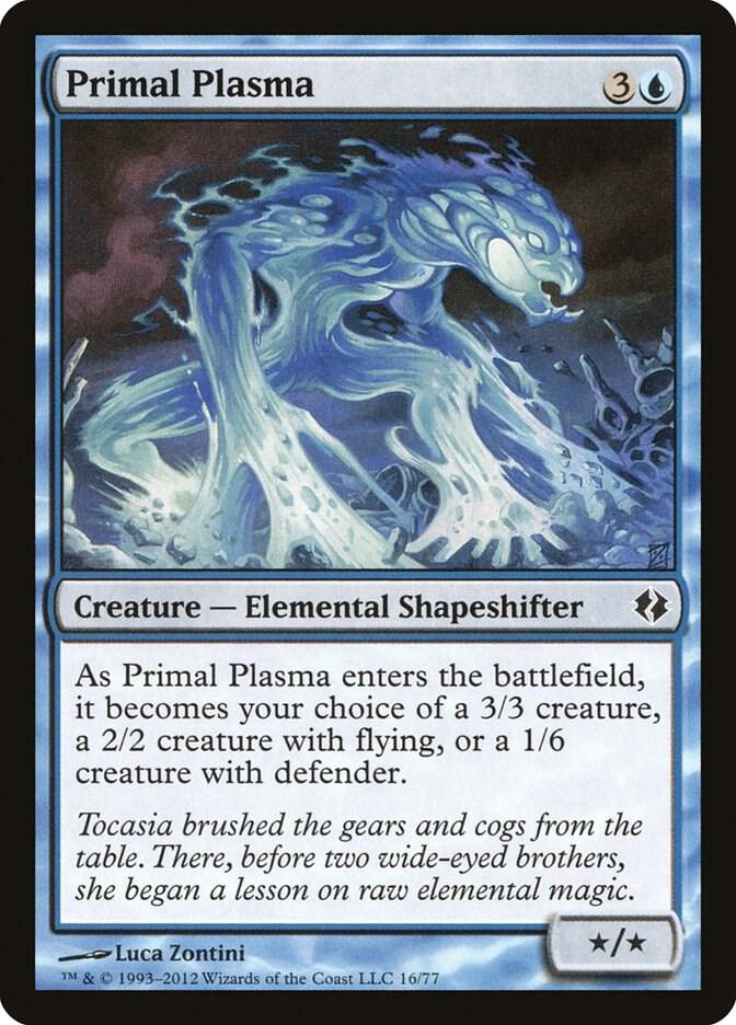Primal Plasma (16) [Duel Decks: Venser vs. Koth]