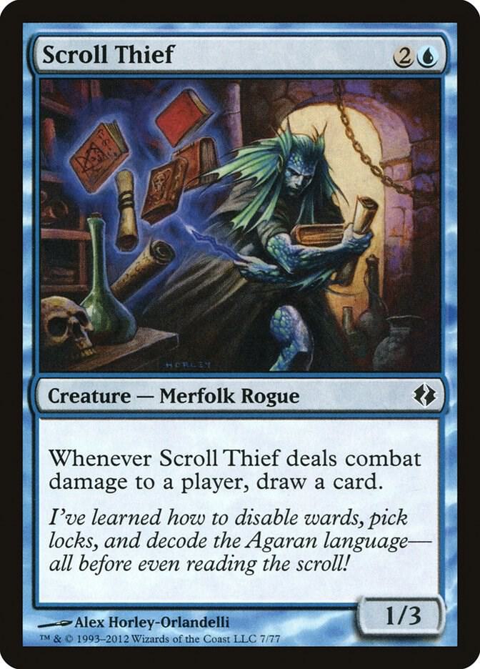 Scroll Thief (7) [Duel Decks: Venser vs. Koth]