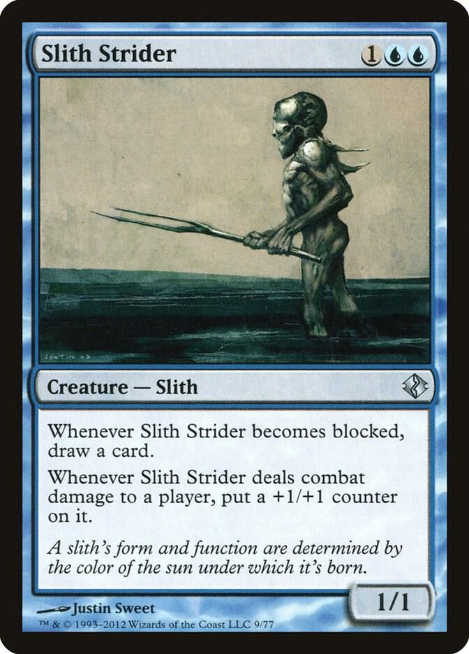 Slith Strider (9) [Duel Decks: Venser vs. Koth]
