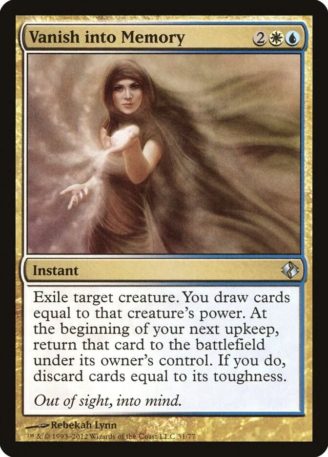 Vanish into Memory (31) [Duel Decks: Venser vs. Koth]