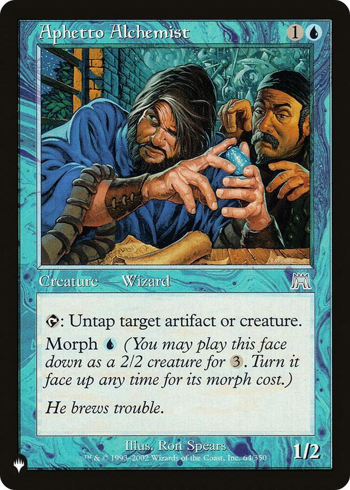 Aphetto Alchemist (64/350) [The List]