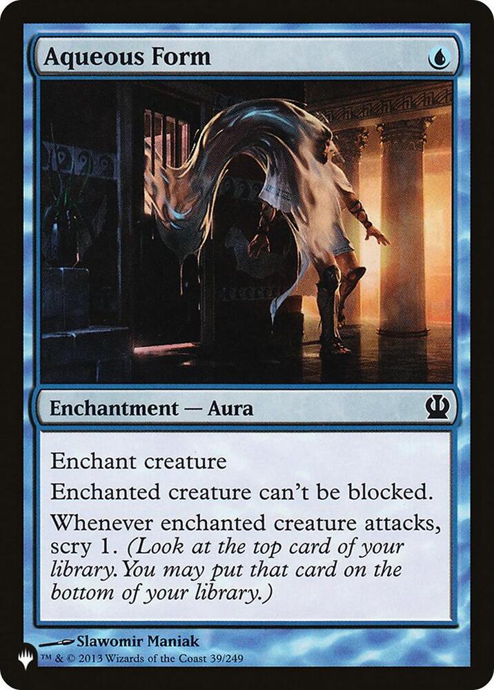 Aqueous Form (39/249) [The List]