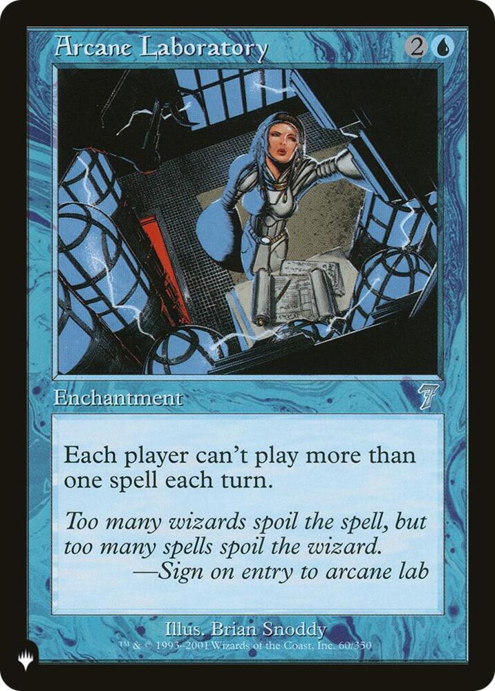 Arcane Laboratory (60/350) [The List]