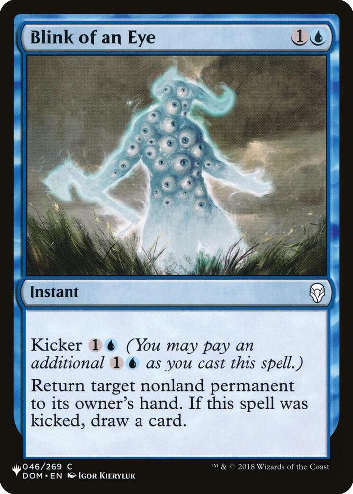 Blink of an Eye (046/269) [The List]