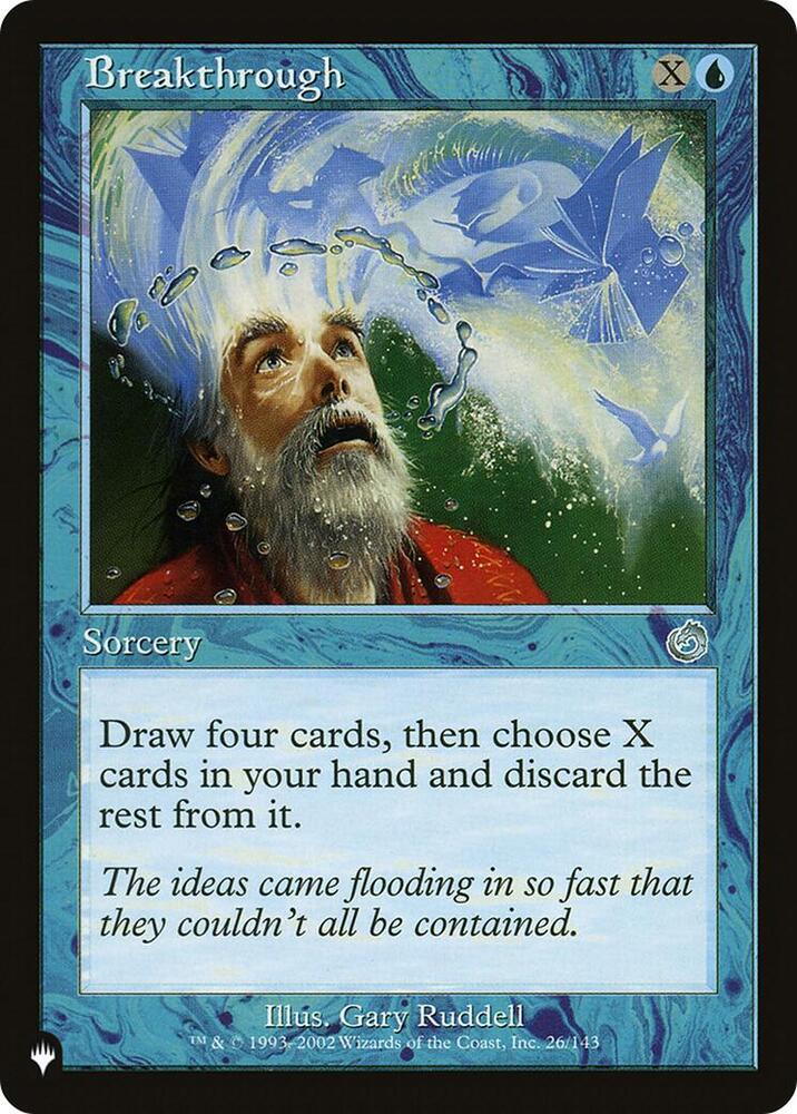Breakthrough (26/143) [The List]