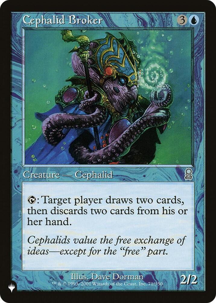 Cephalid Broker (71/350) [The List]