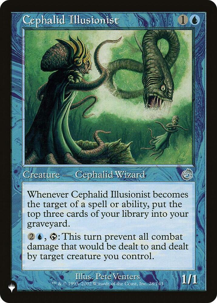 Cephalid Illusionist (28/143) [The List]