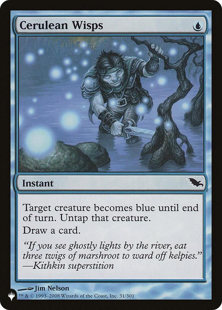 Cerulean Wisps (31/301) [The List]