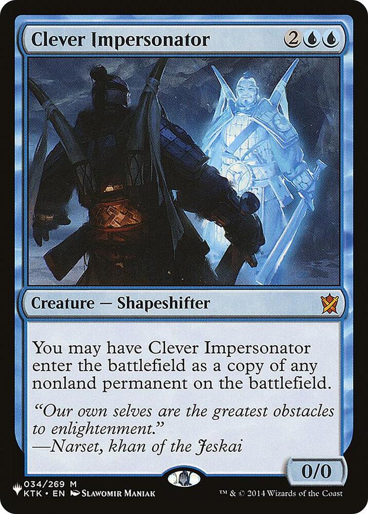 Clever Impersonator (034/269) [The List]