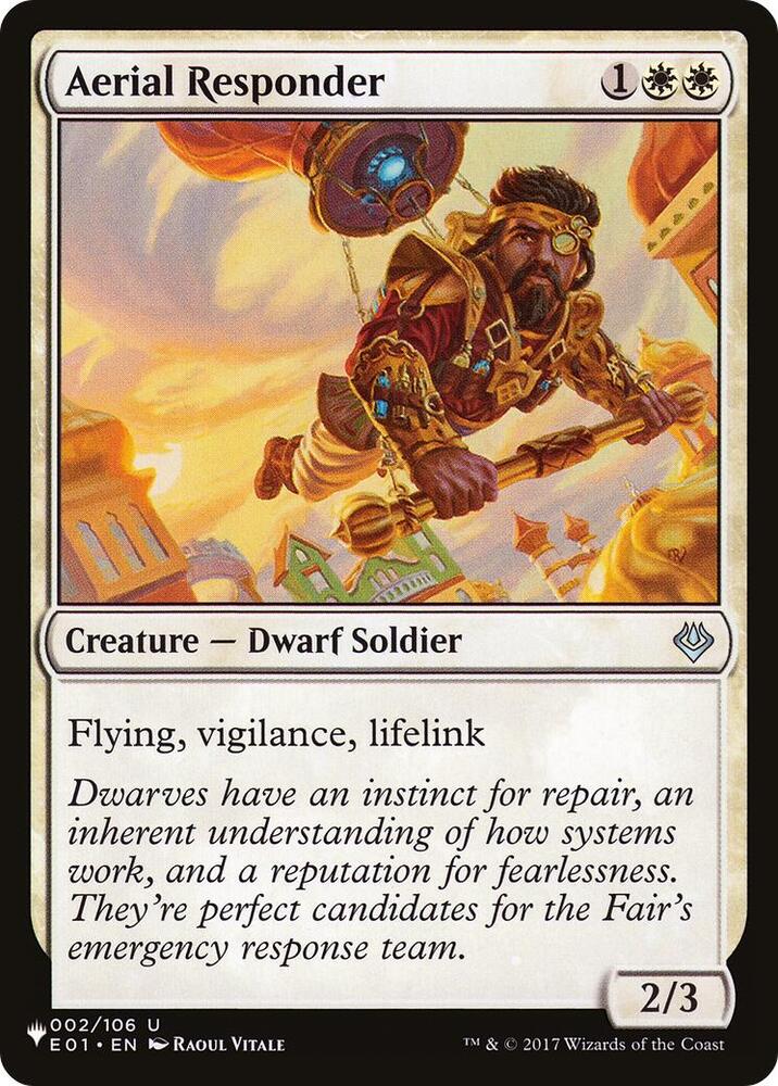 Aerial Responder (002/106) [The List]