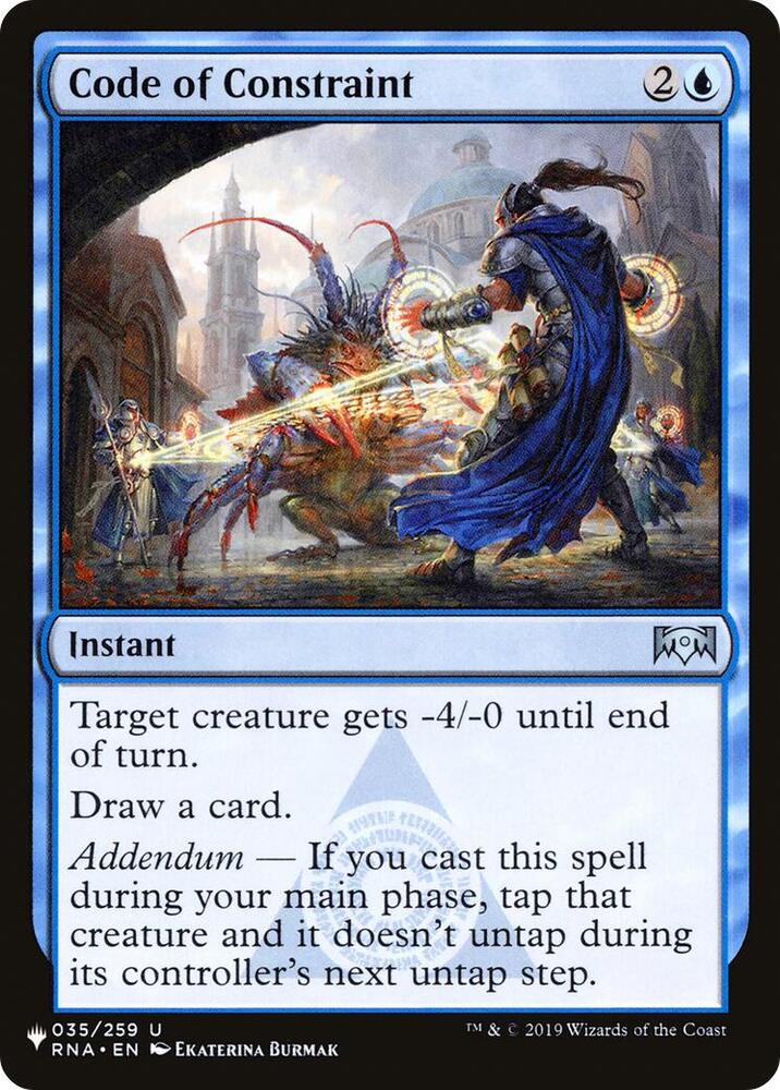 Code of Constraint (035/259) [The List]