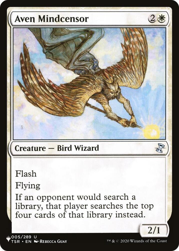 Aven Mindcensor (005/289) [The List]