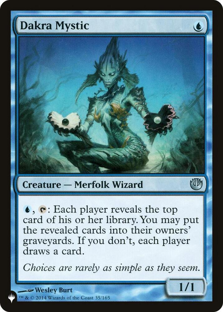Dakra Mystic (35/165) [The List]