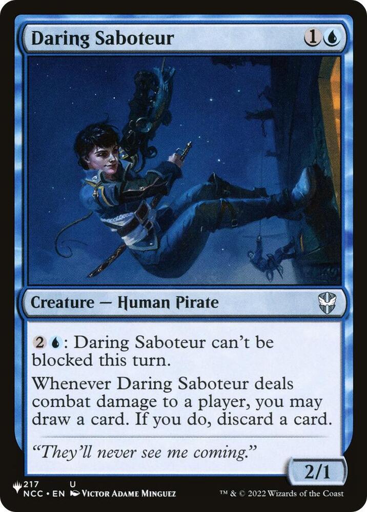 Daring Saboteur (217/093) [The List]