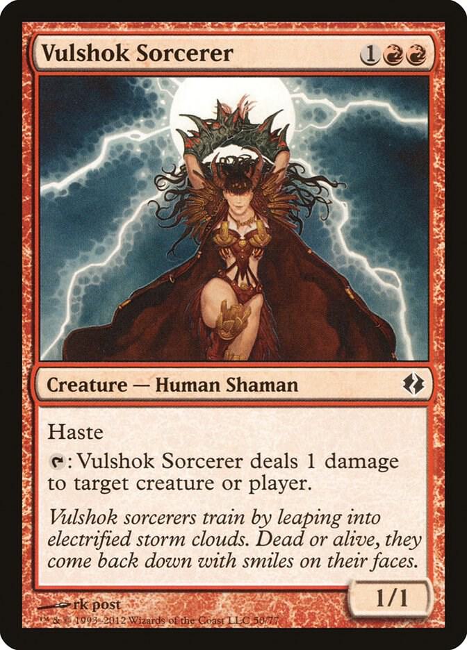 Vulshok Sorcerer (50) [Duel Decks: Venser vs. Koth]