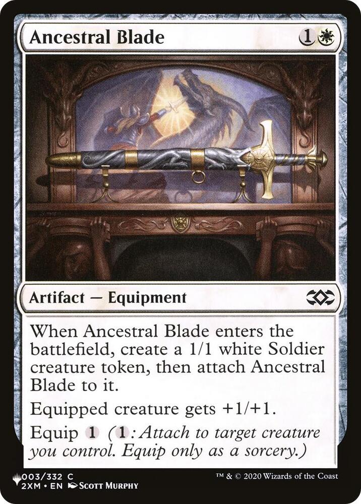 Ancestral Blade (003/332) [The List]