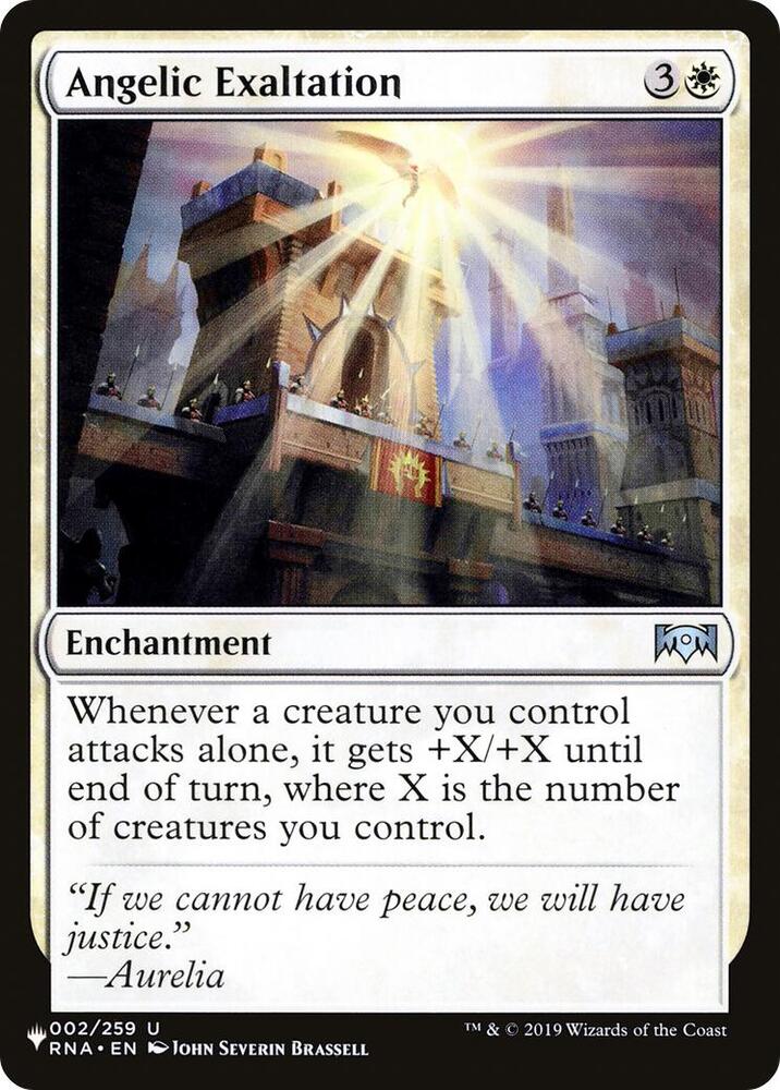 Angelic Exaltation (002/259) [The List]