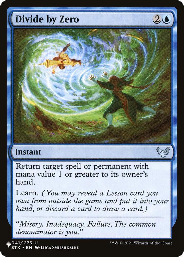 Divide by Zero (041/275) [The List]