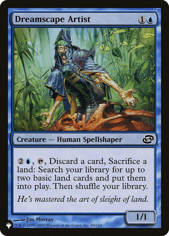 Dreamscape Artist (40/165) [The List]