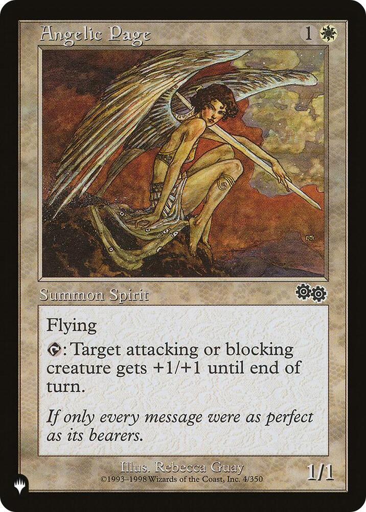 Angelic Page (4/350) [The List]