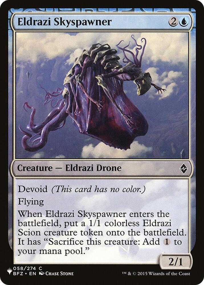 Eldrazi Skyspawner (058/274) [The List]