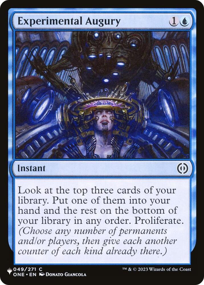 Experimental Augury (049/271) [The List]