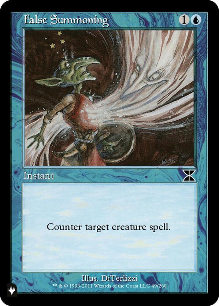 False Summoning (49/260) [The List]