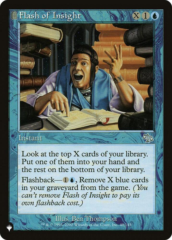 Flash of Insight (40/143) [The List]