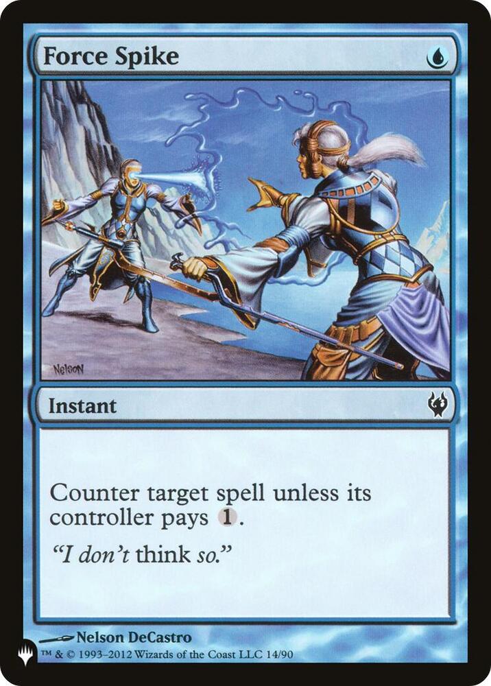 Force Spike (14/90) [The List]