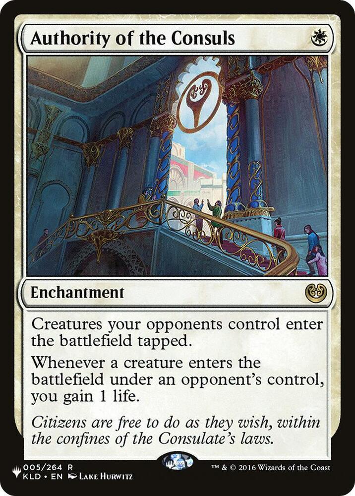 Authority of the Consuls (005/264) [The List]