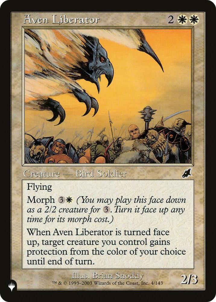 Aven Liberator (4/143) [The List]