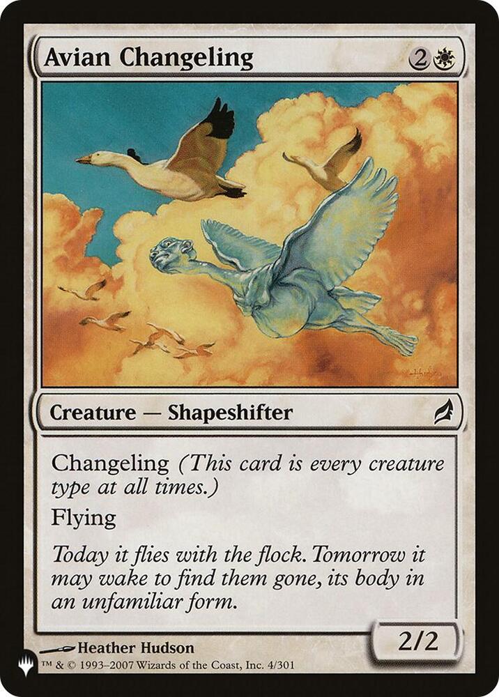 Avian Changeling (4/301) [The List]
