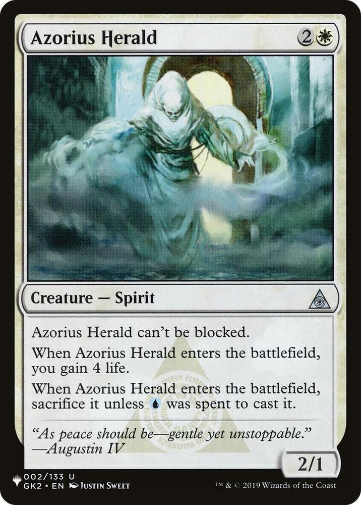 Azorius Herald (002/133) [The List]
