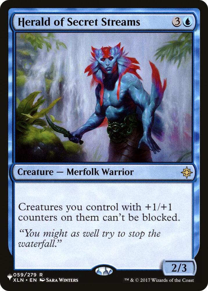 Herald of Secret Streams (059/279) [The List]