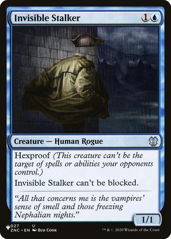 Invisible Stalker (ZNC) (027) [The List]
