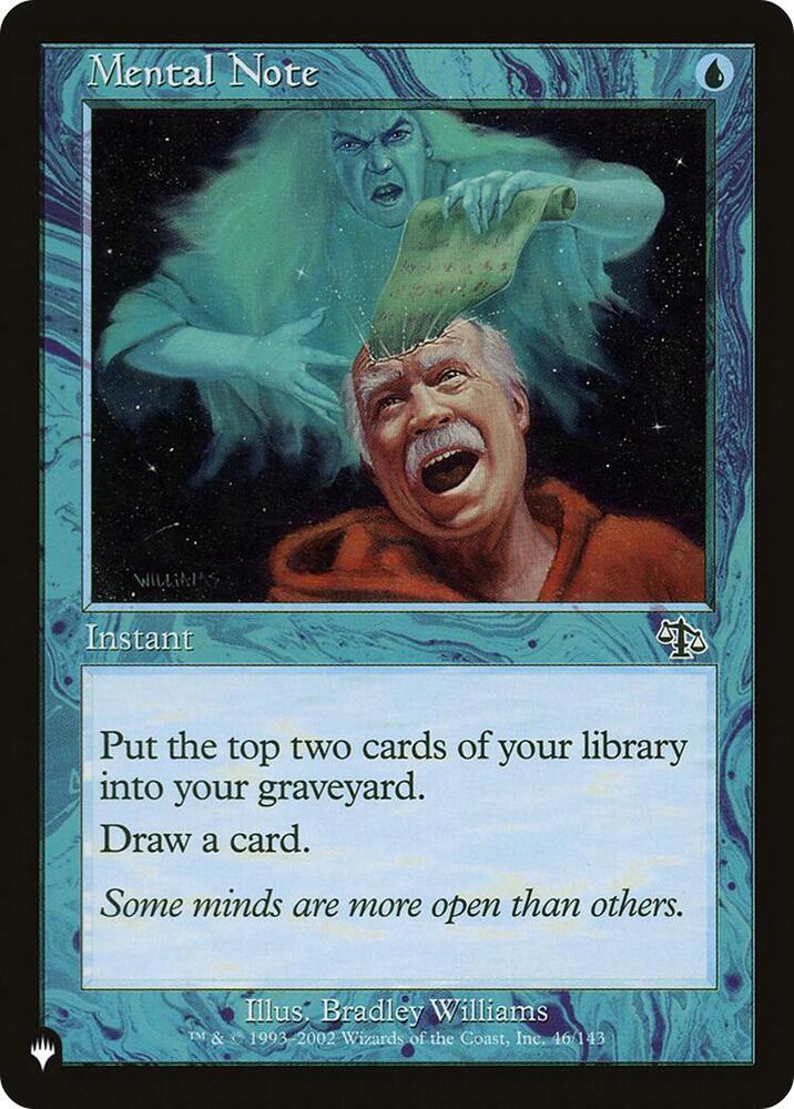 Mental Note (46/143) [The List]