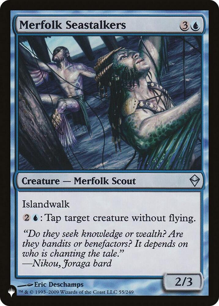 Merfolk Seastalkers (55/249) [The List]