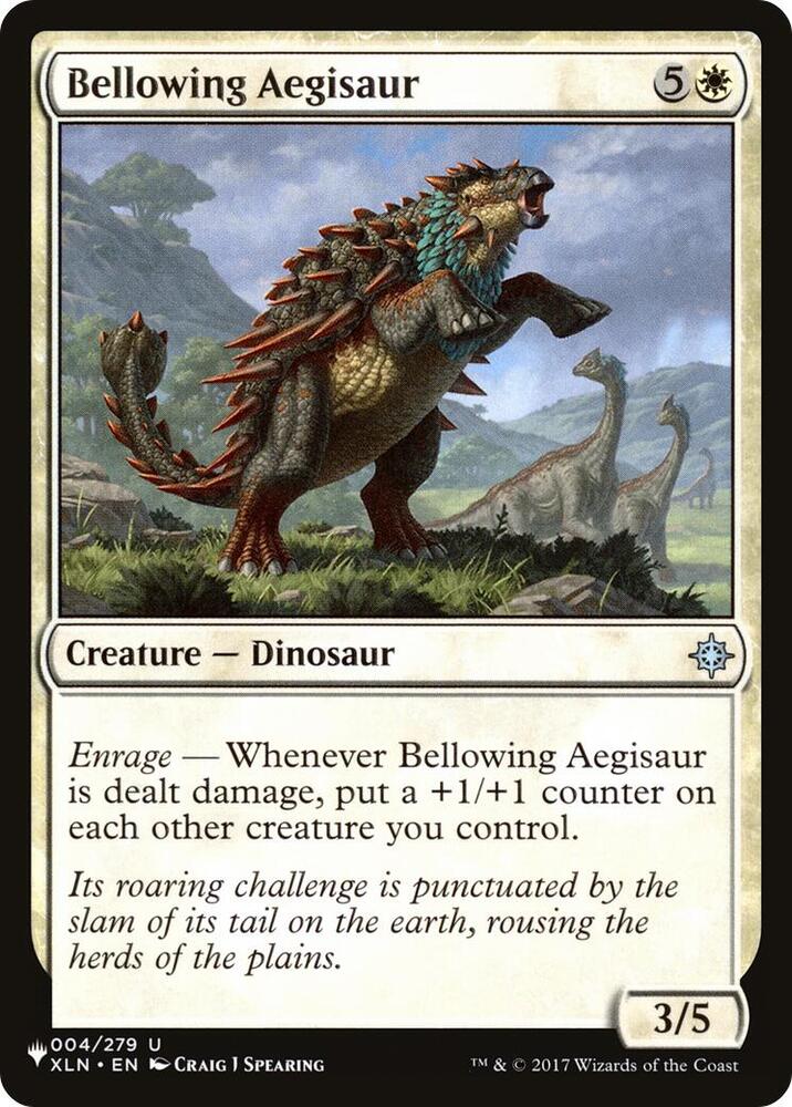 Bellowing Aegisaur (004/279) [The List]